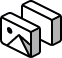 Two overlapping image panels